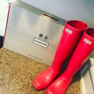 Hunter rain boots